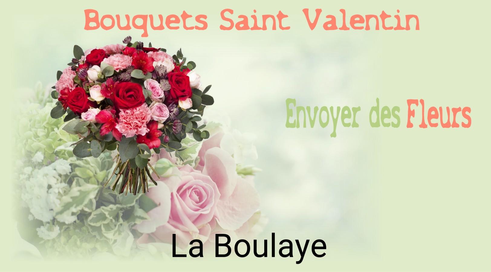 Roses de Saint-Valentin livrées à La Boulaye